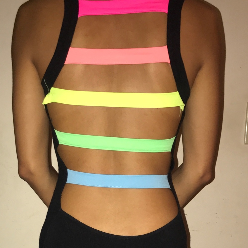Raver back bodysuit
